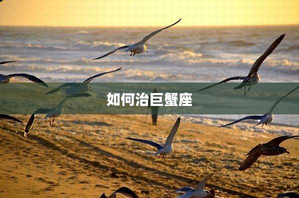 如何治巨蟹座