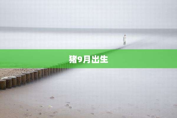 猪9月出生