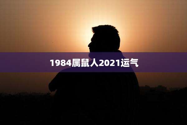 1984属鼠人2021运气
