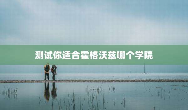 测试你适合霍格沃兹哪个学院