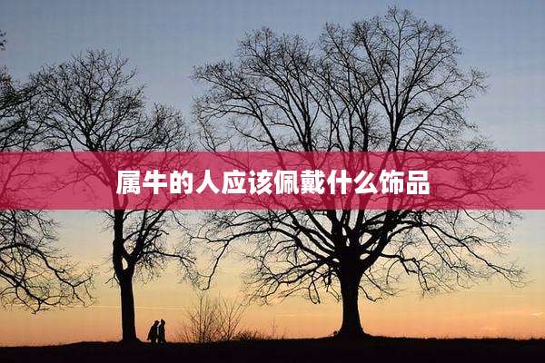 属牛的人应该佩戴什么饰品