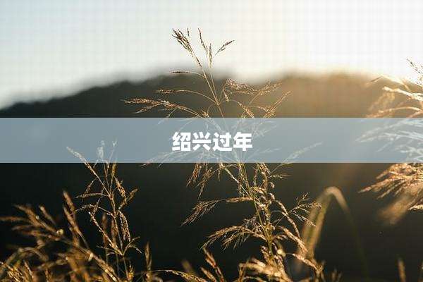 绍兴过年