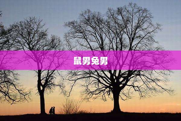 鼠男兔男
