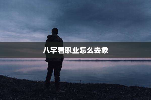 八字看职业怎么去象