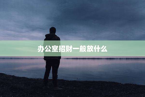 办公室招财一般放什么