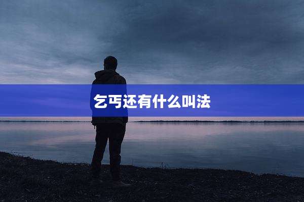 乞丐还有什么叫法