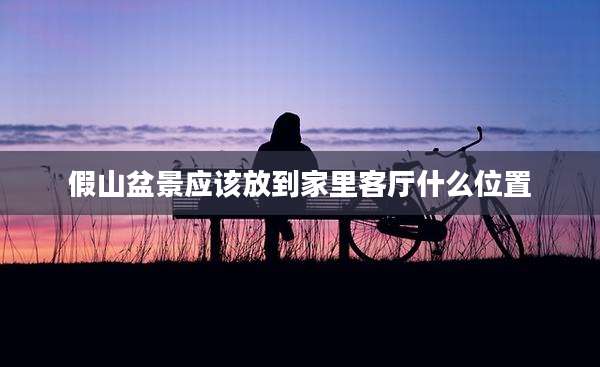 假山盆景应该放到家里客厅什么位置