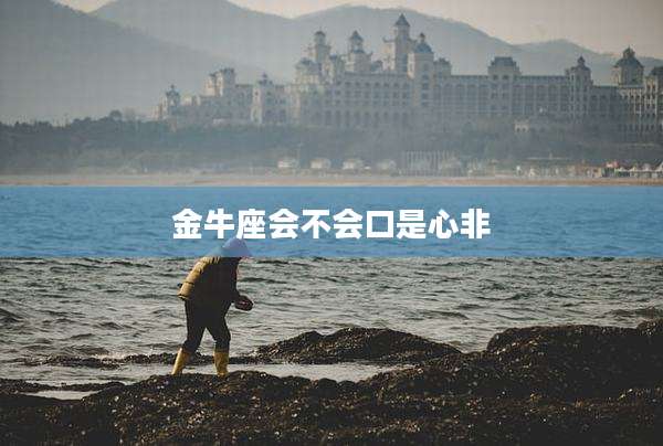 金牛座会不会口是心非