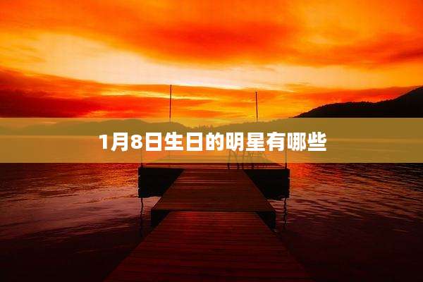 1月8日生日的明星有哪些