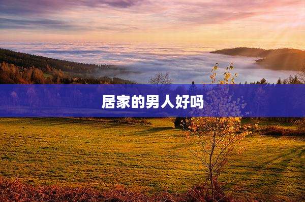 居家的男人好吗