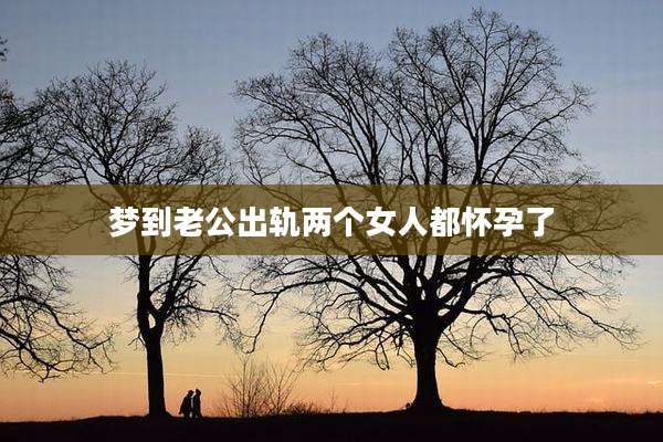 梦到老公出轨两个女人都怀孕了