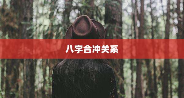 八字合冲关系