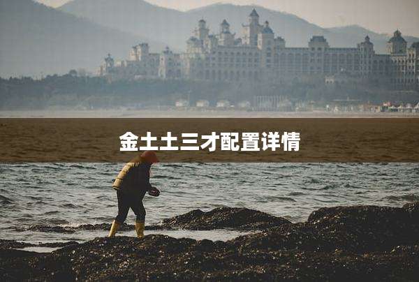金土土三才配置详情