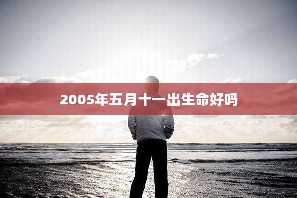 2005年五月十一出生命好吗