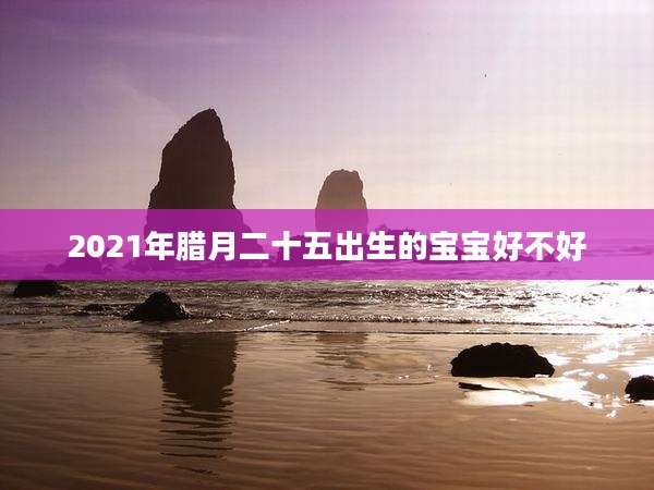 2021年腊月二十五出生的宝宝好不好