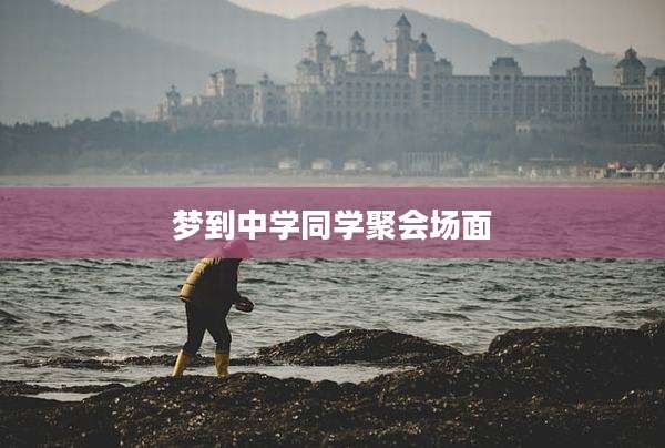 梦到中学同学聚会场面