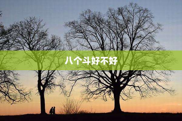 八个斗好不好