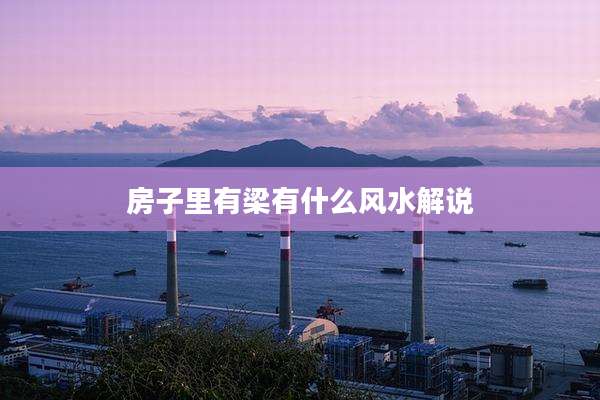 房子里有梁有什么风水解说