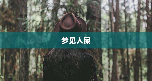 梦见人屎