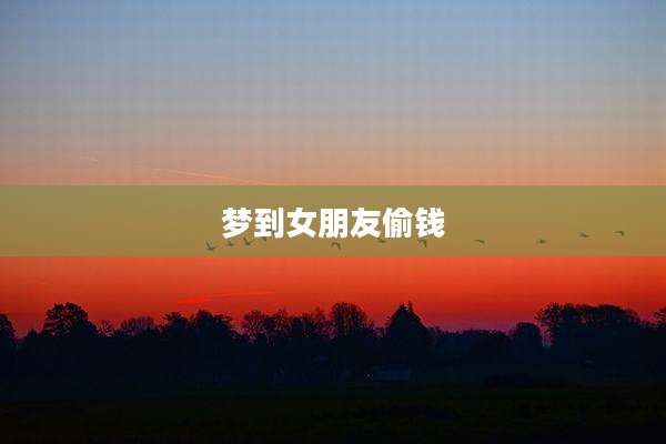 梦到女朋友偷钱