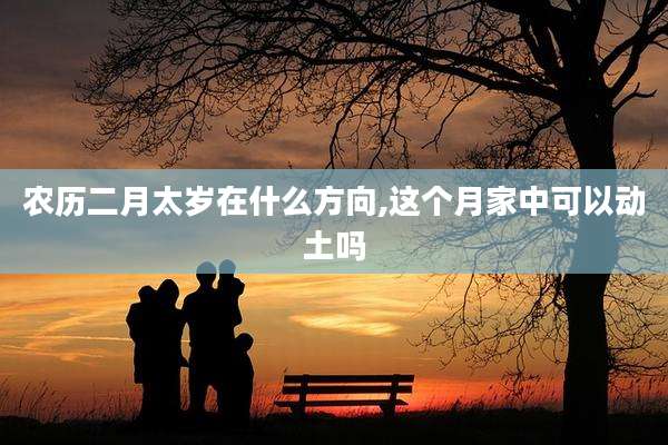 农历二月太岁在什么方向,这个月家中可以动土吗