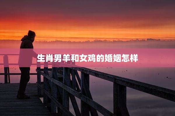 生肖男羊和女鸡的婚姻怎样