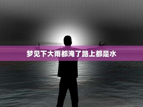 梦见下大雨都淹了路上都是水