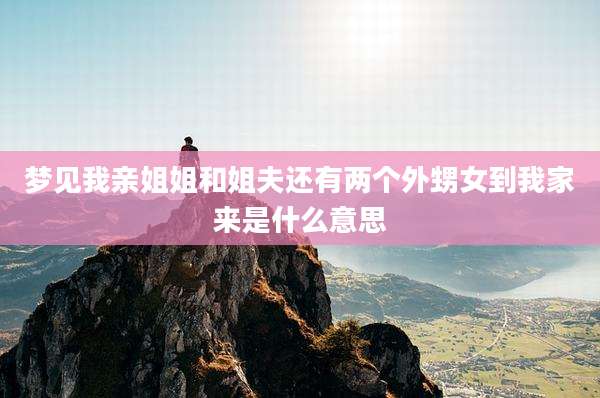 梦见我亲姐姐和姐夫还有两个外甥女到我家来是什么意思