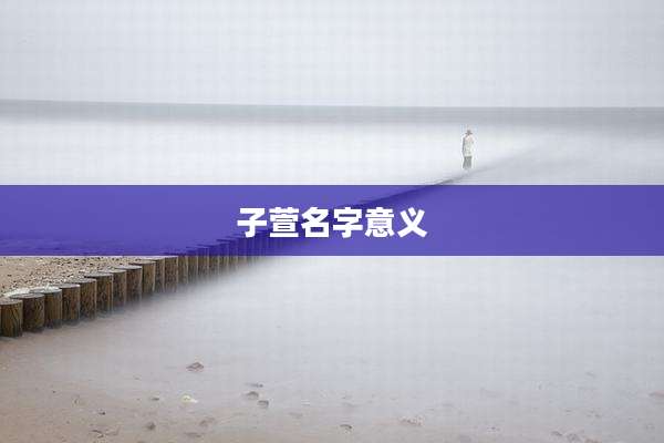 子萱名字意义