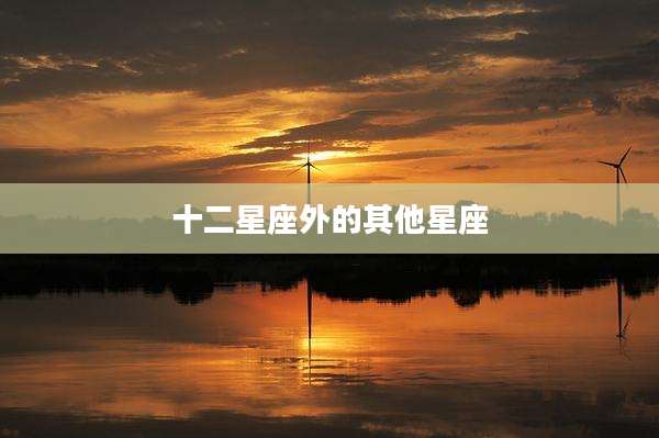 十二星座外的其他星座