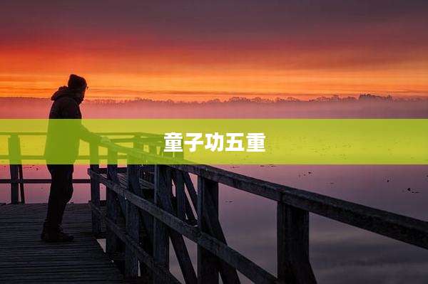 童子功五重