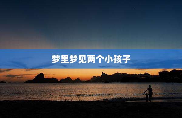 梦里梦见两个小孩子