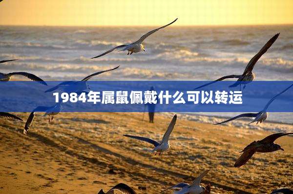 1984年属鼠佩戴什么可以转运