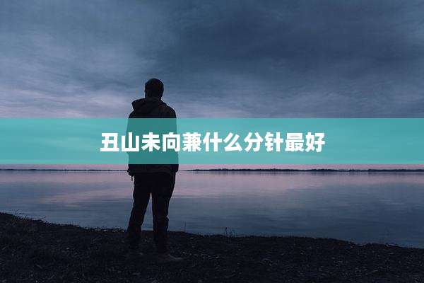 丑山未向兼什么分针最好