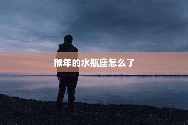猴年的水瓶座怎么了
