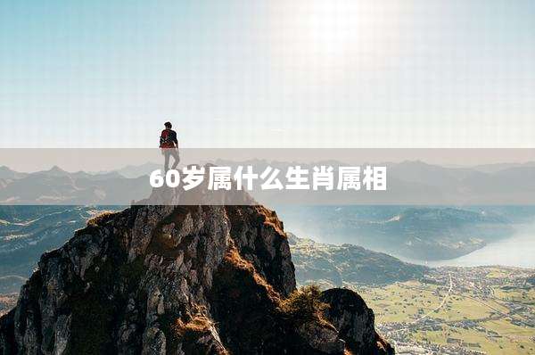 60岁属什么生肖属相