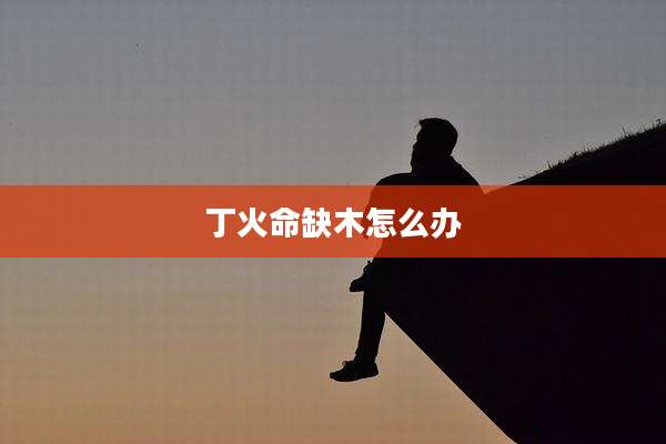 丁火命缺木怎么办