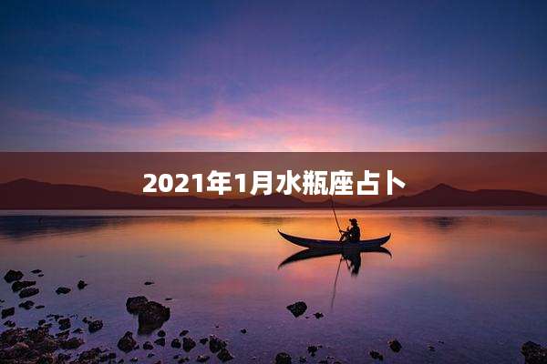 2021年1月水瓶座占卜