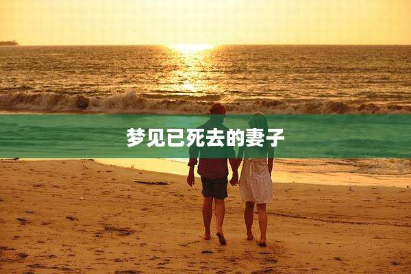 梦见已死去的妻子