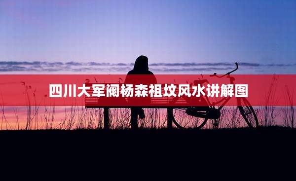 四川大军阀杨森祖坟风水讲解图