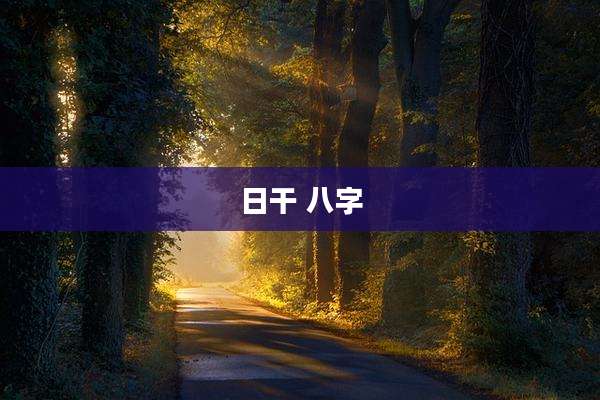 日干 八字