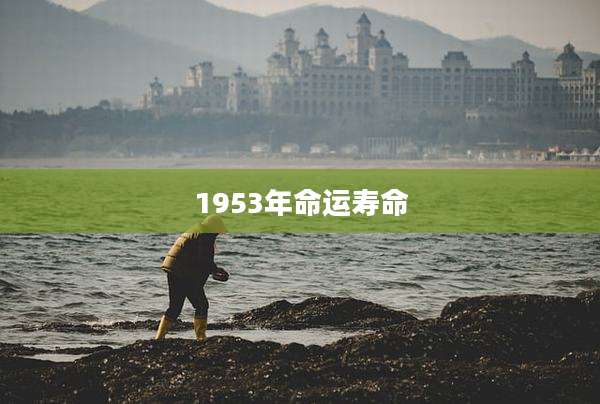 1953年命运寿命