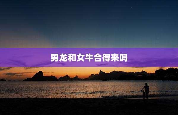 男龙和女牛合得来吗