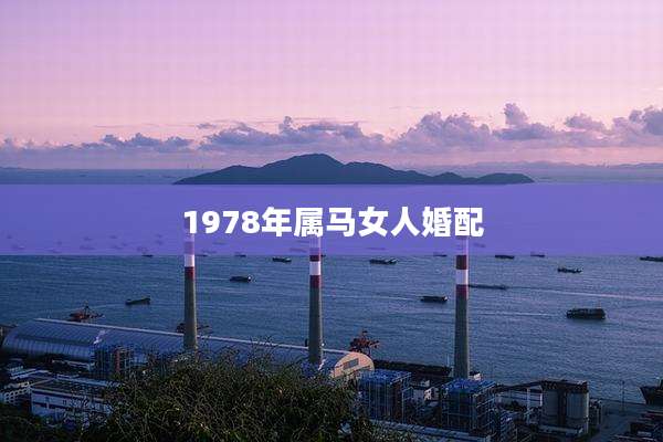 1978年属马女人婚配