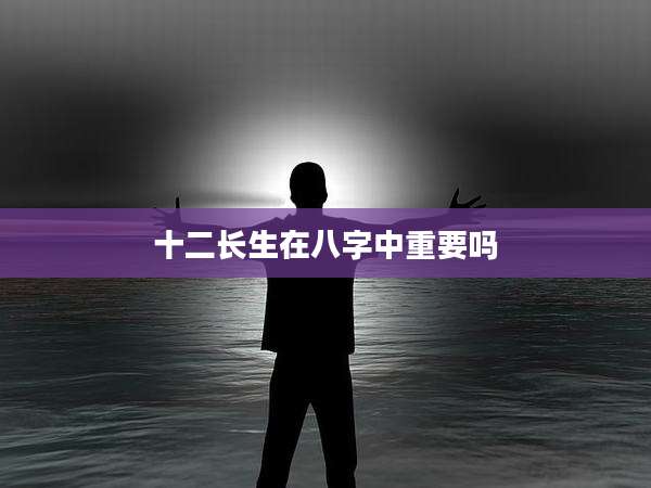 十二长生在八字中重要吗