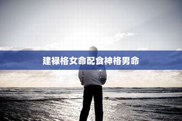 建禄格女命配食神格男命