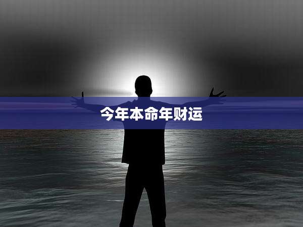 今年本命年财运