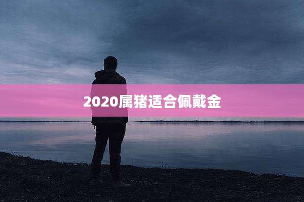 2020属猪适合佩戴金