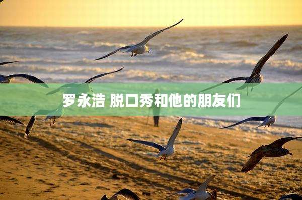 罗永浩 脱口秀和他的朋友们