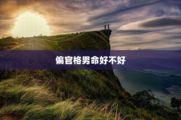 偏官格男命好不好